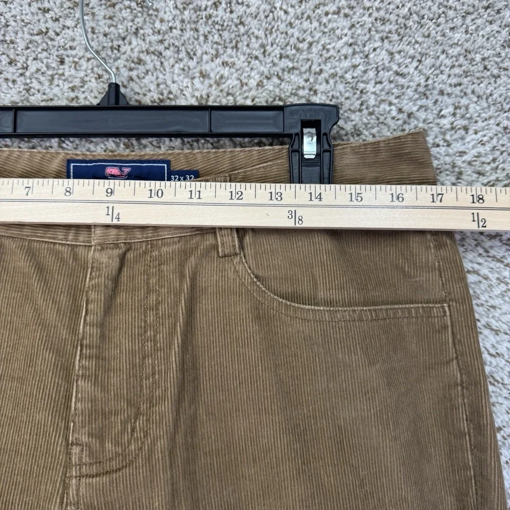 Vineyard Vines Corduroy Pants Men's 32x30 Brown The‎ 5 Pocket Pant Preppy Cotton